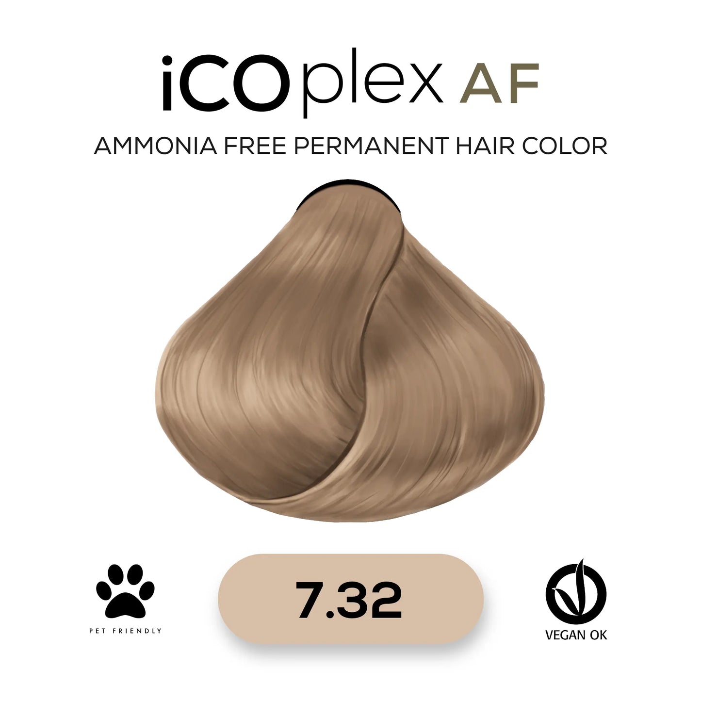 iCOplex Ammonia Free Beige 7.32 - 100ml