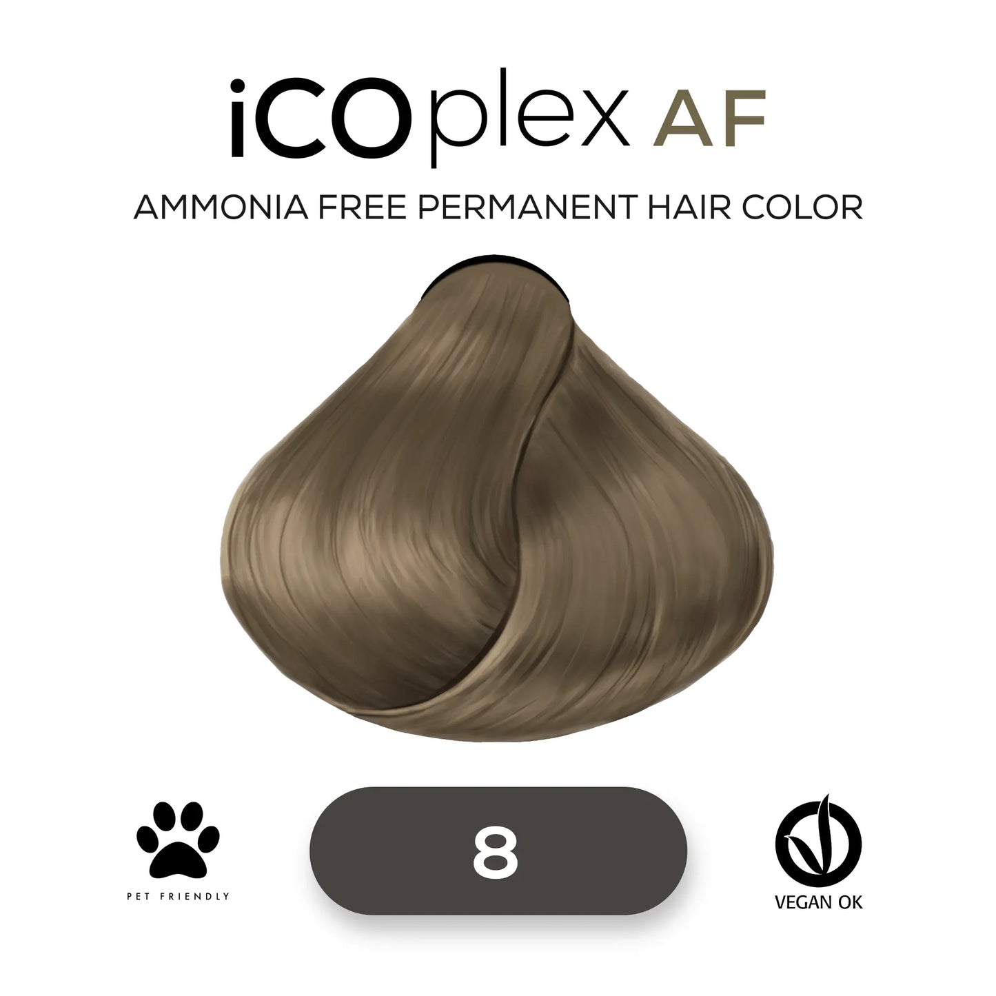 iCOplex Ammonia Free Naturals 8 - 100ml