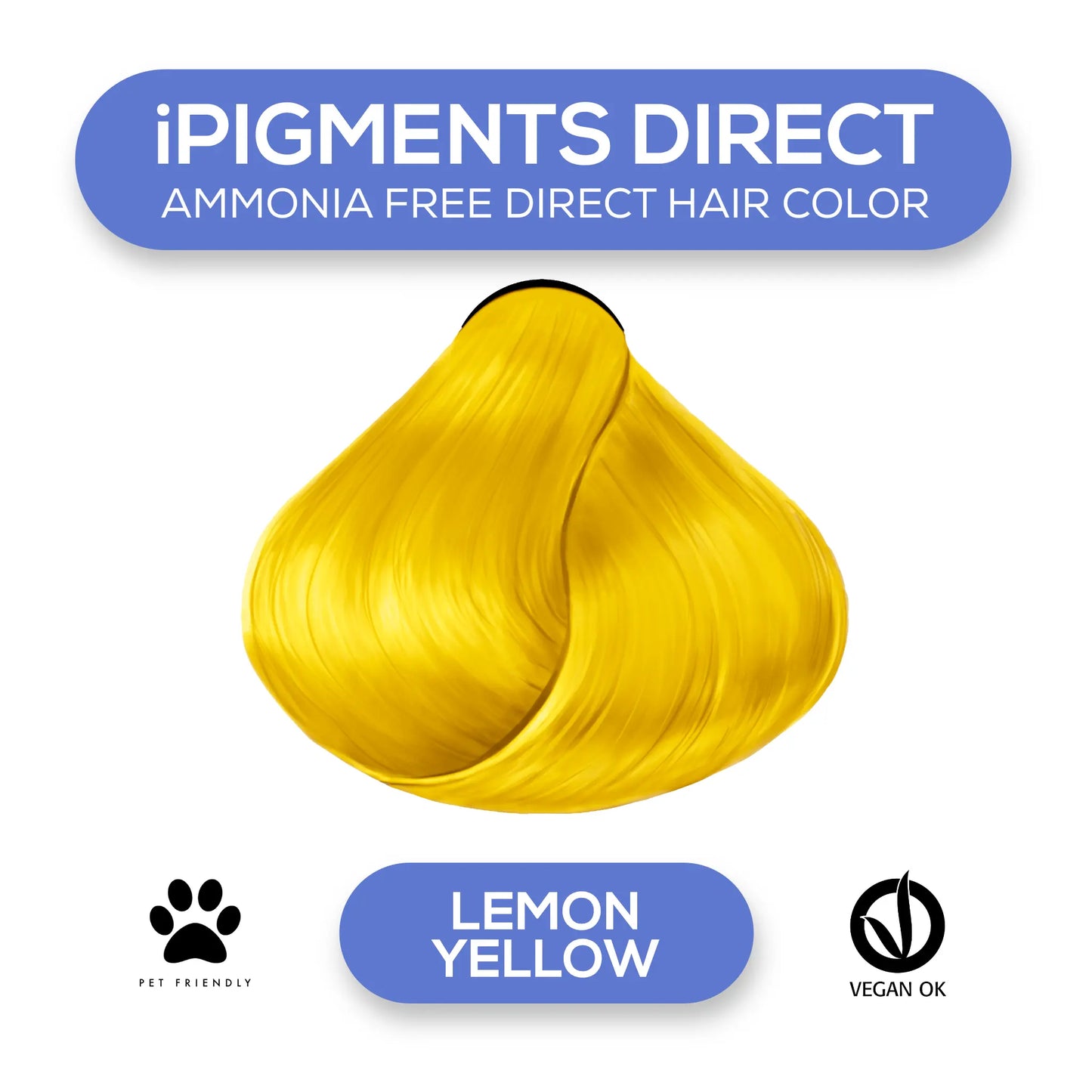 iPIGMENTS Direct Lemon Yellow - 100ml