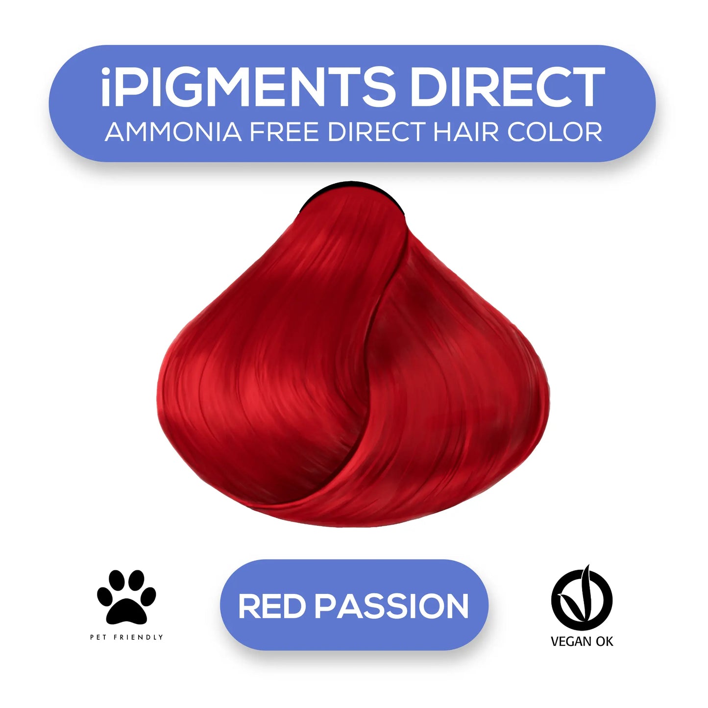 iPIGMENTS Direct Red Passion - 100ml