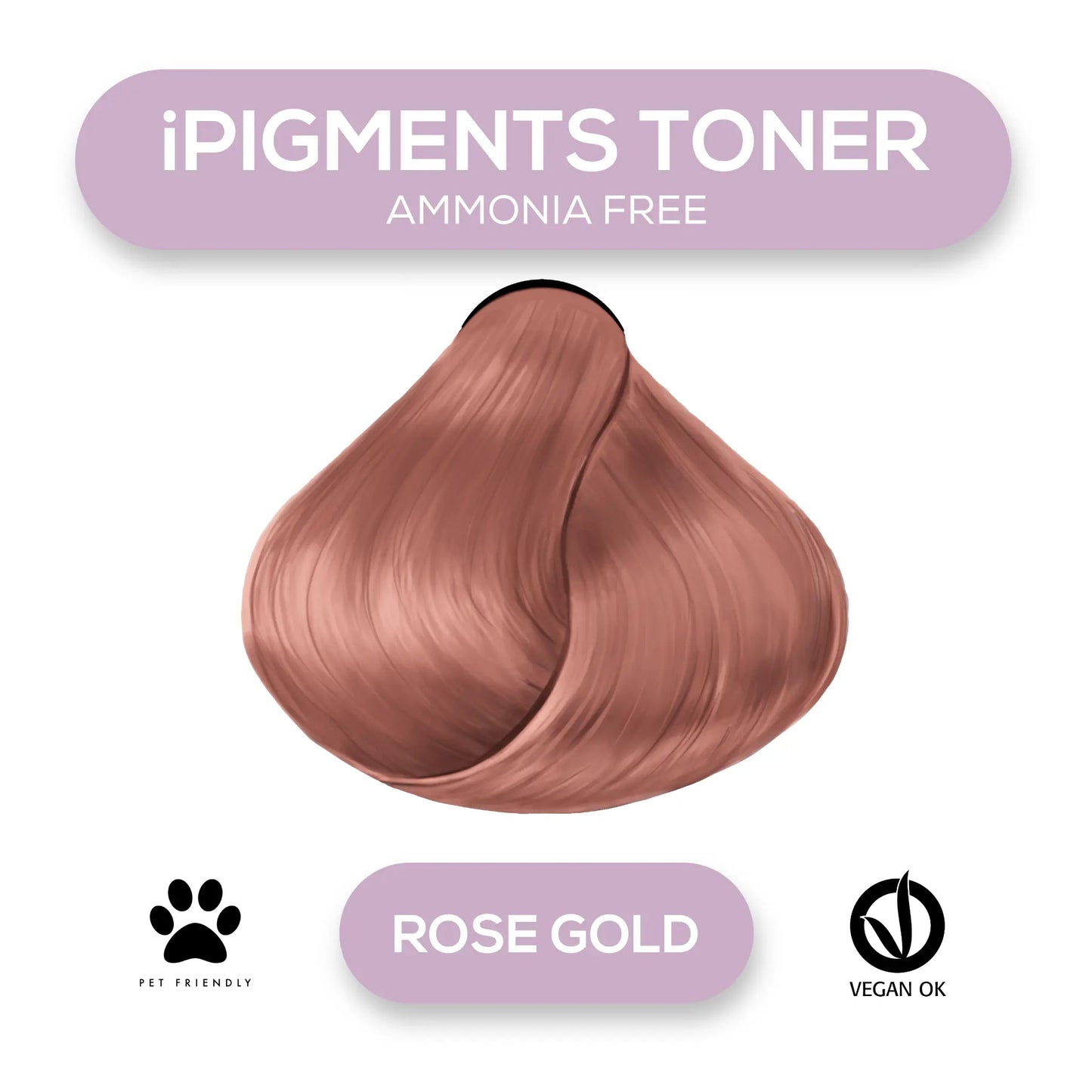 iPIGMENTS Toner Rose Gold - 100ml