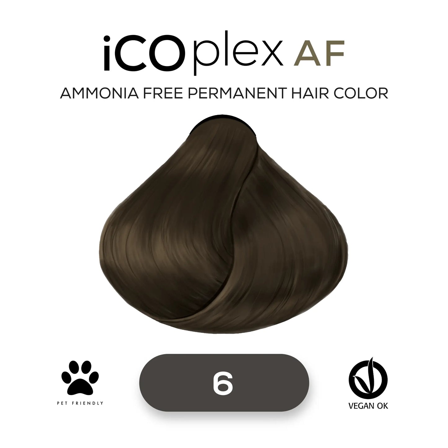 iCOplex Ammonia Free Naturals 6 - 100ml